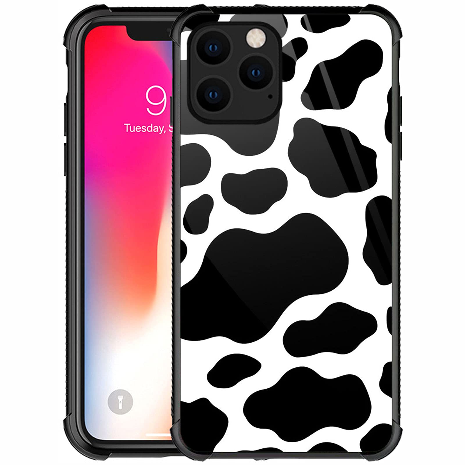 Goodsprout Compatible with iPhone 13 Mini Case,Fantasy Cow Skin Amazing Pattern Design Shockproof Anti-Scratch Hard PC Back Case for iPhone 13 Mini