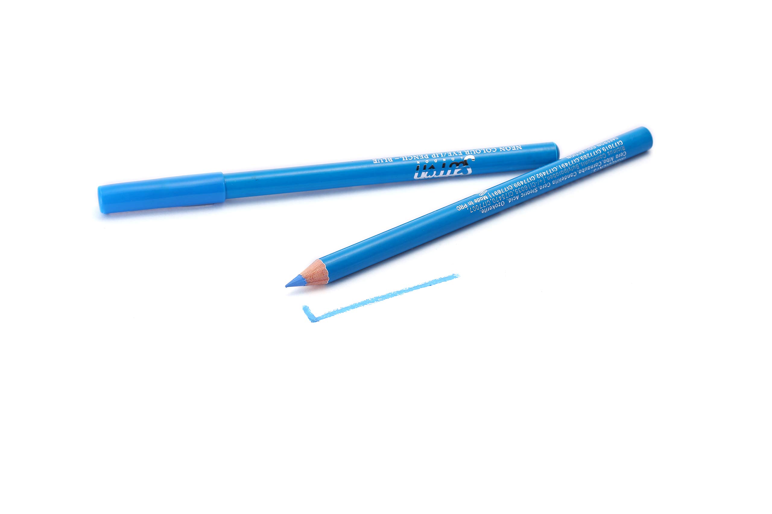 Saffron - Neon Lip/Eye Pencil Blue