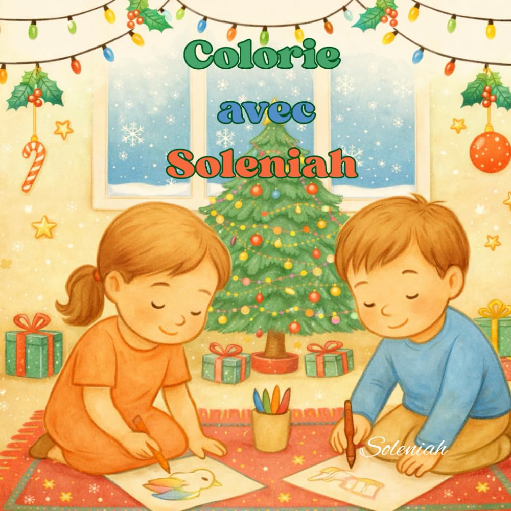 Colorie avec Soleniah: Édition de Noël
