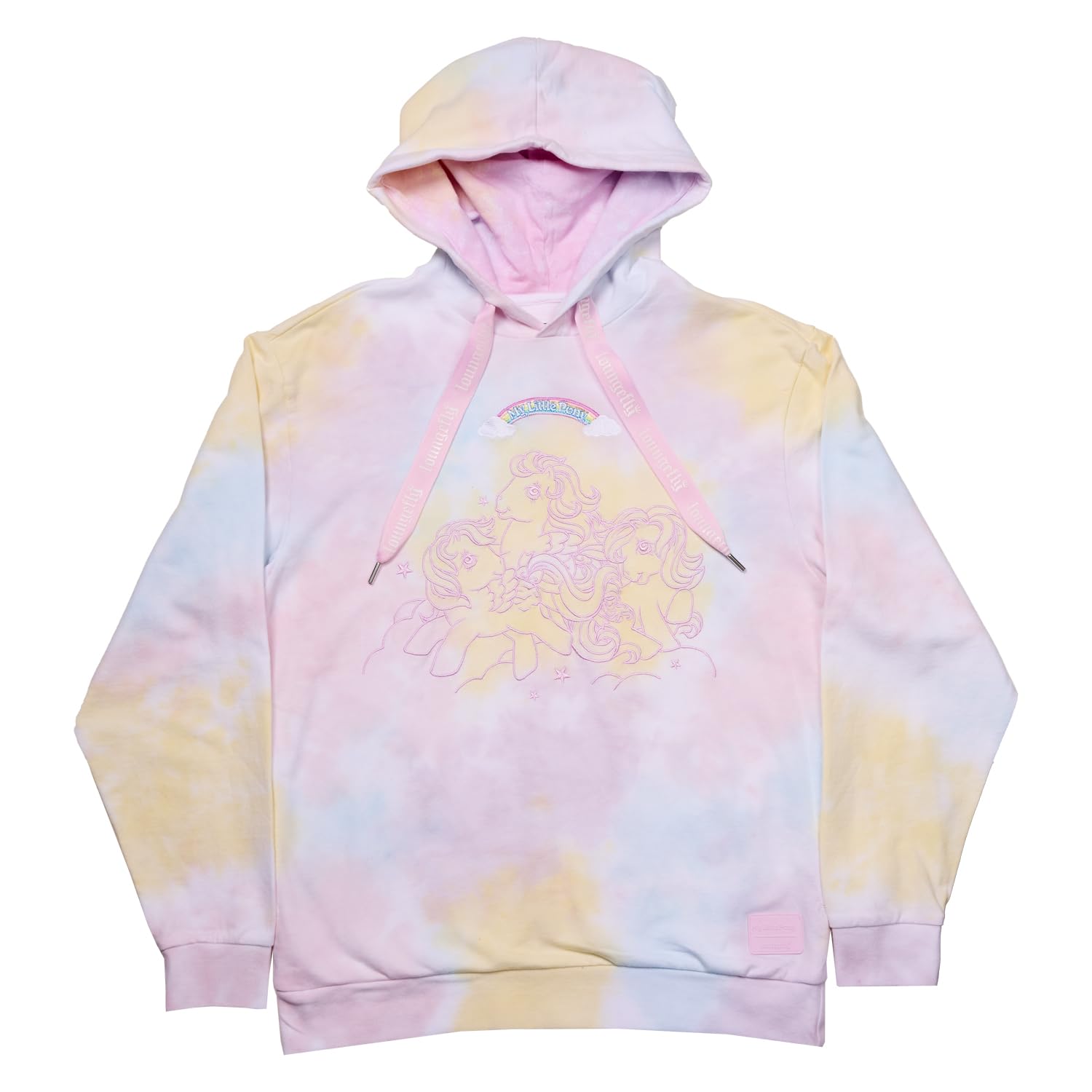 Loungefly Unisex Multicolor Hasbro My Little Pony Crew Clouds Hoodie Small