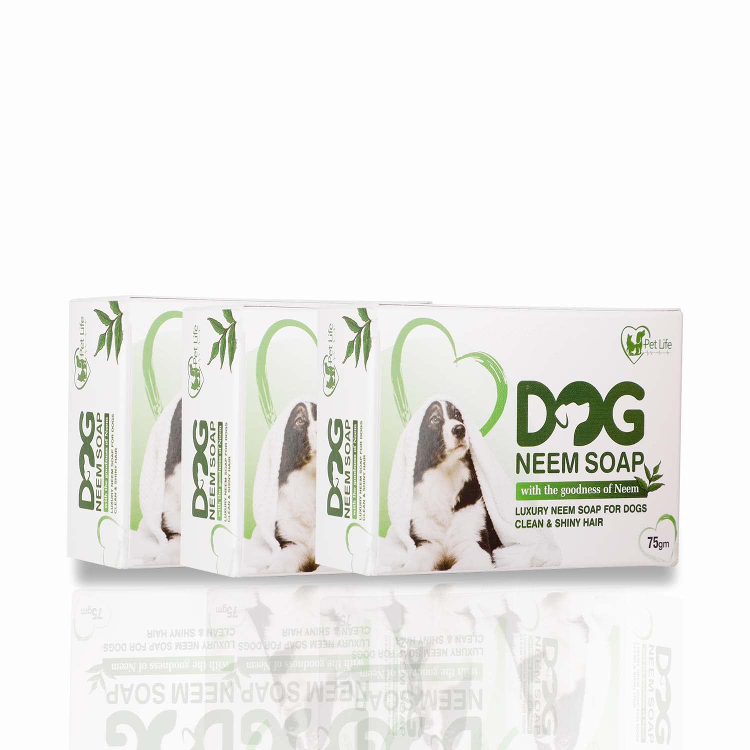 Petlife Luxury Neem Soap For Dogs Clean&Shiny Hair For Bulldog&Puppy|Made With Natural Ingredients|Organic Dog Soap Skin&Coat Care For All Dog Breed-75 Gm(Pack Of 3) (B0B1LJCHXN) Amazon Price History, Amazon Price Tracker