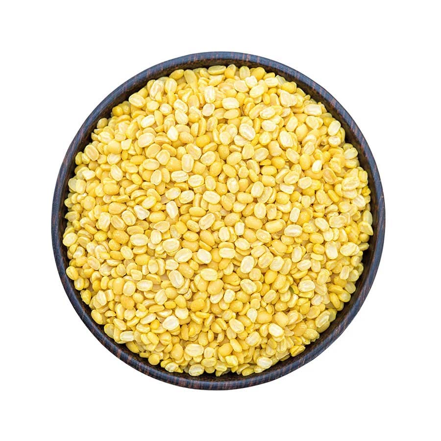 Miniatura 3 de nalAmudhu Moong Dal amarillo orgánico (frijoles mungos divididos sin piel) sin OMG  Lentejas de origen indio  Moong Dal-454 gm 16 oz1 libra
