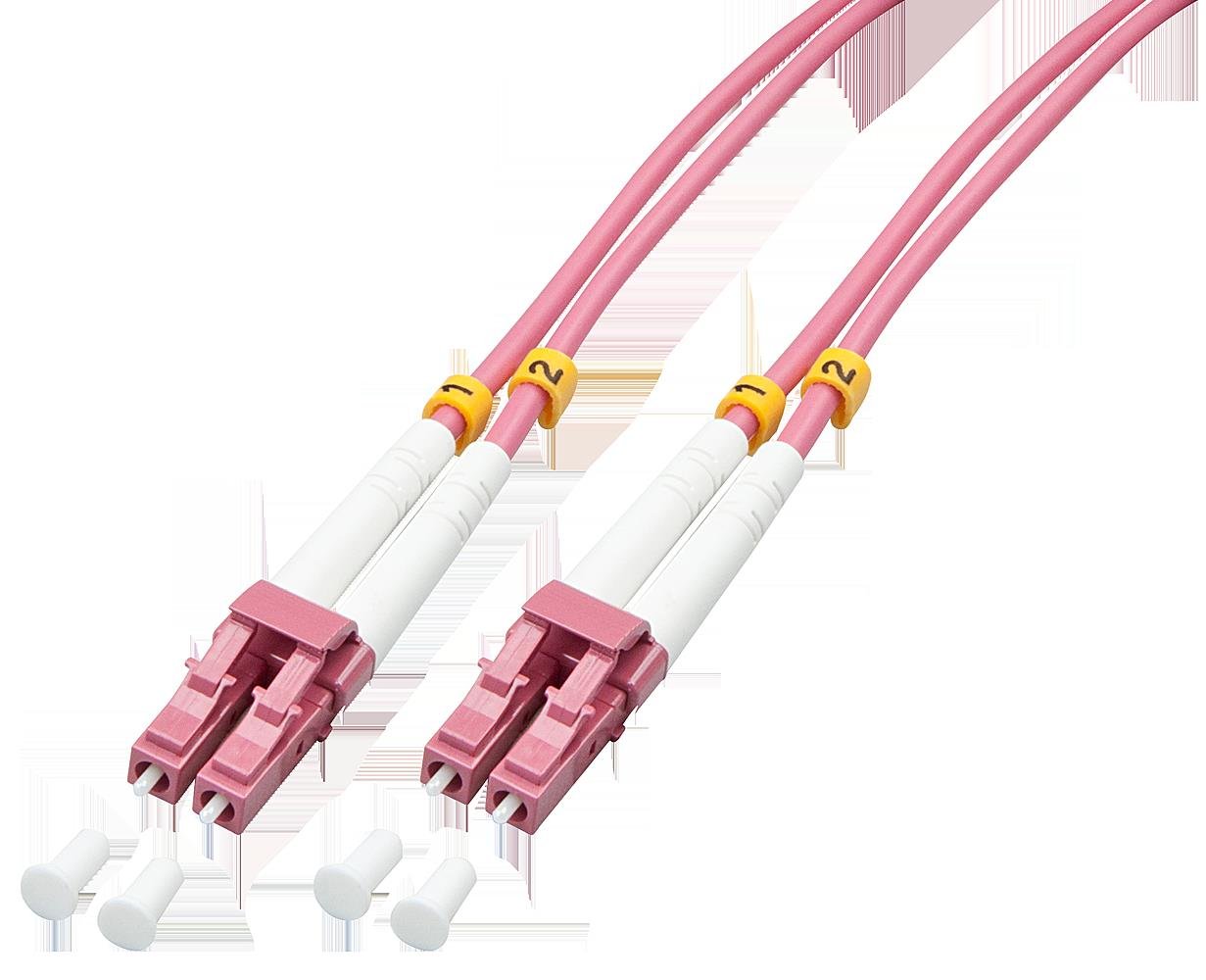 Lindy Cavo a Fibre Ottiche 2mt Lc Rosa - 4