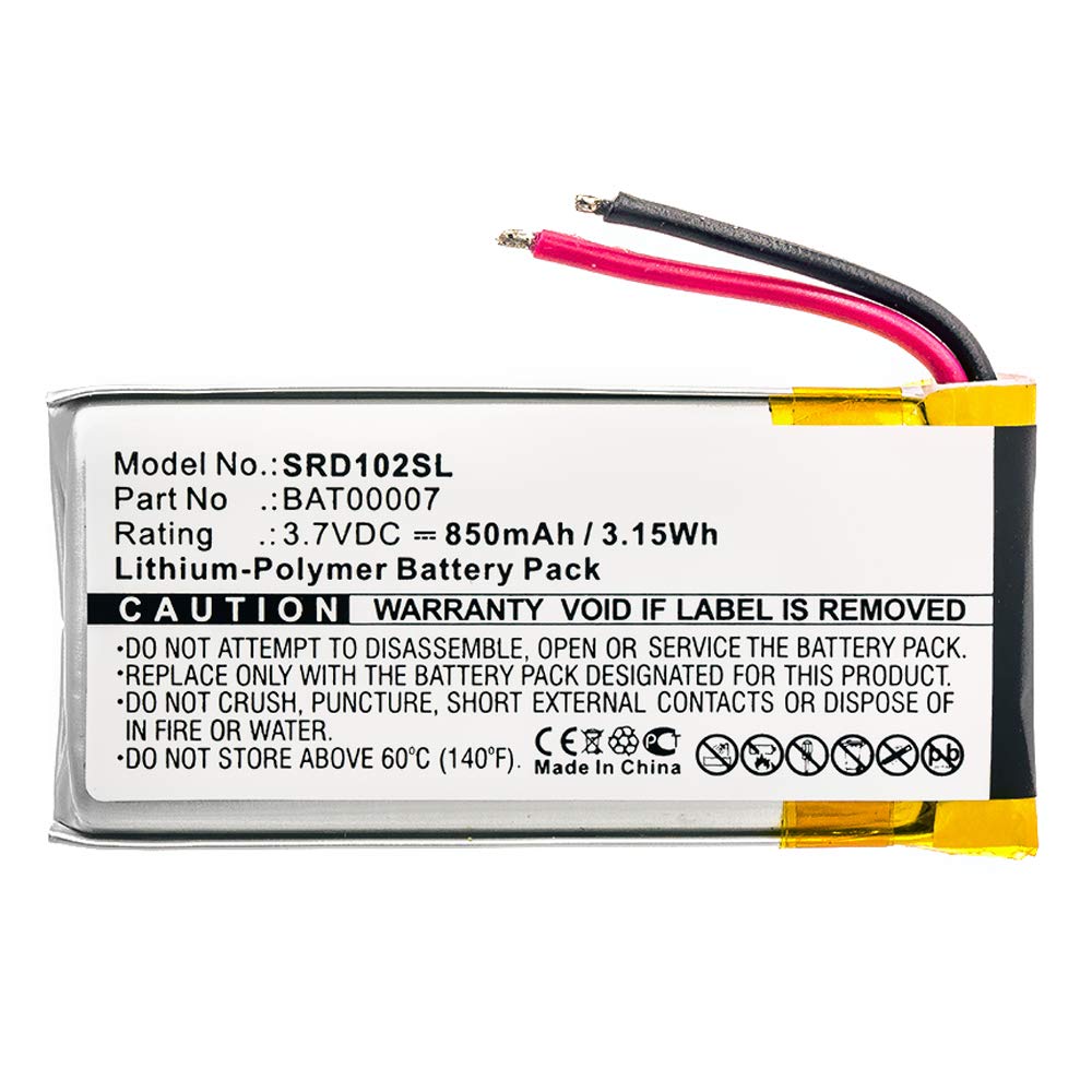 CELLONIC 2x Batteria per Headset/Auricolare/Cuffie Compatibile con Cardo Scala Rider Packtalk Duo, BAT00007 – (850mAh, 3.7V)