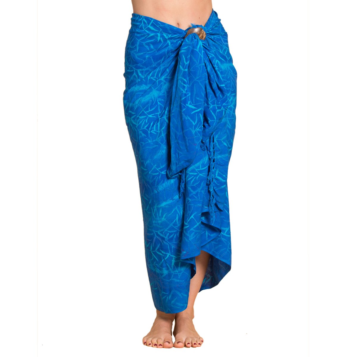 PANASIAM pareo para hombres y mujeres I 100% hecho a mano en Indonesia: cada tela es única I Falda envolvente opaca, también extra grande I Batik con colores textiles alemanes I Toalla de playa