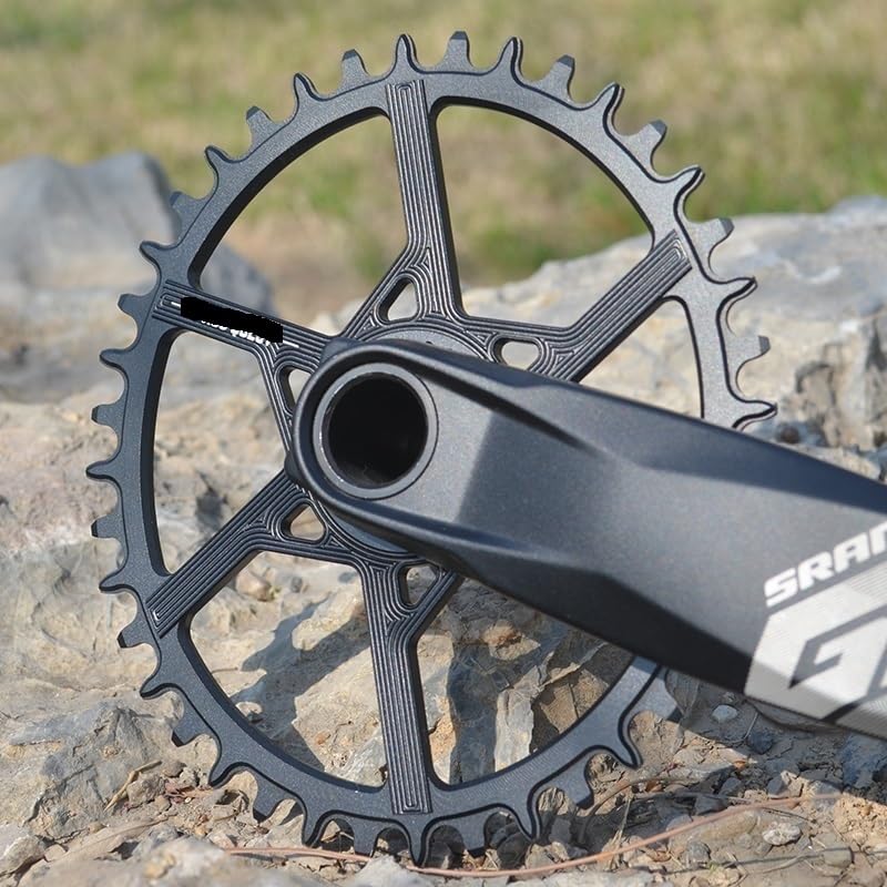 Platos para Bicicletas MTB CIRANKSET Oval GXP Cainado de Ancho Estrecho/Anillo de Cadena Bikewheel/Rueda de Cadena 0mm Offset 32T-40T Plato Ovalado 32 MTB