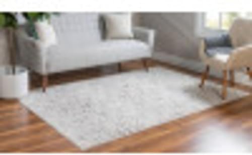 Miniatura 5 de Unique Loom Charm Collection - Alfombra abstracta, bohemia, envejecida, moderna, colores oscuros, 8 pies x 10 pies 0 pulgadas, grismarfil