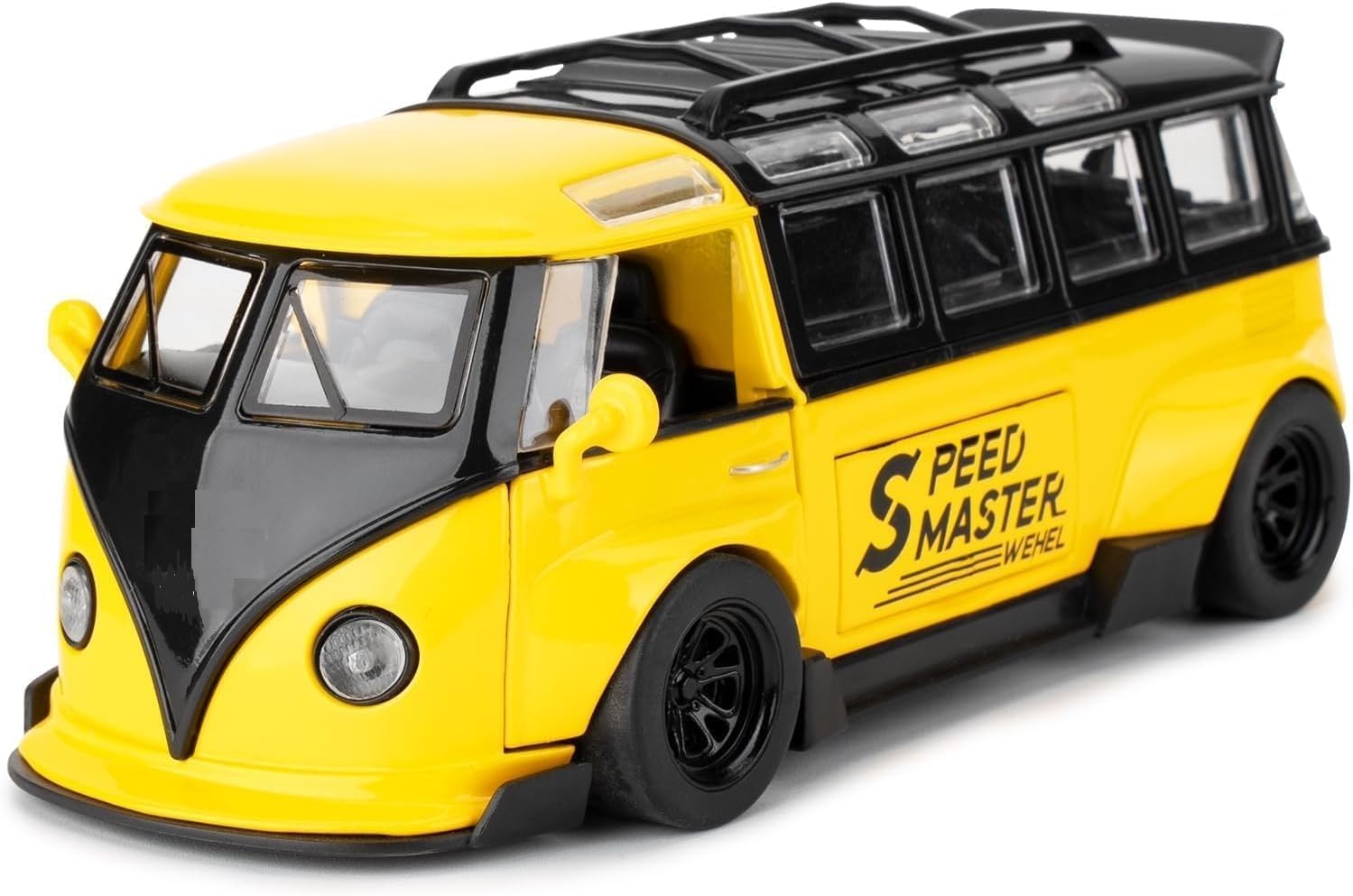 BlackZone 1/32 Compatible for Volkswagen Bus Transporter Model Car