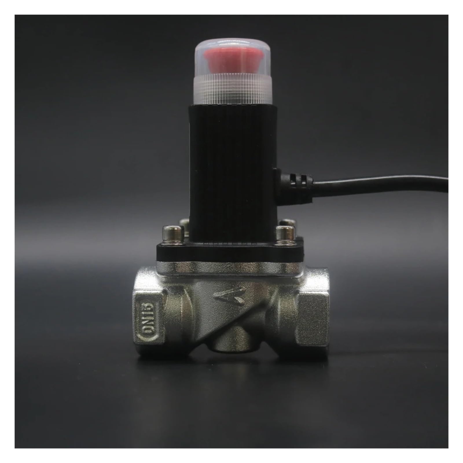 Zawór elektromagnetyczny G1/2" G3/4" G1 do gazu ziemnego LPG, awaryjny zawór odcinający z domowym systemem alarmowym DC9-24V (1 cale)