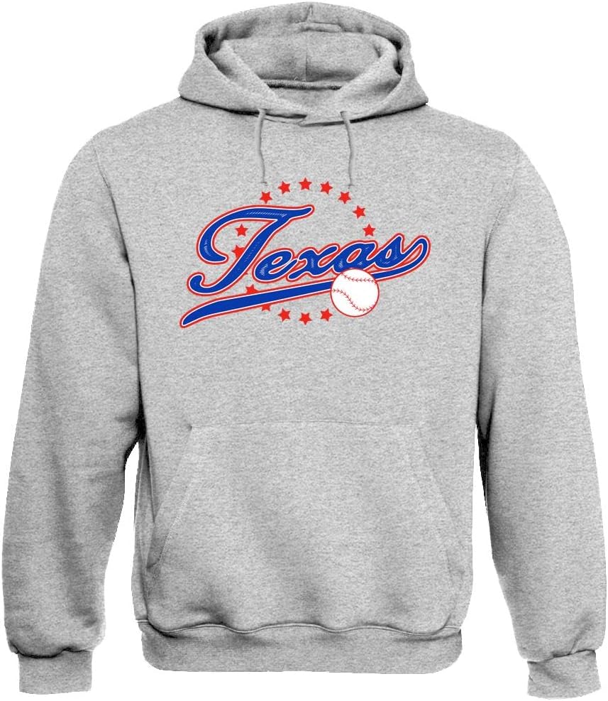 Xtreme Apparrel Team Vintage Style Men's Hoodie Sweatshirt for Baseball Fans