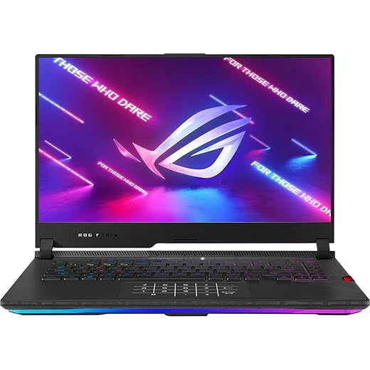 ASUS ROG Strix Scar 15 (2021) Gaming Laptop, 15.6” 165Hz IPS QHD, NVIDIA GeForce RTX 3080, AMD Ryzen 9 5900HX, 32GB DDR4, 1TB SSD, Opti-Mechanical Per-Key RGB Keyboard, Windows 10 Pro, G533QS-XS98Q