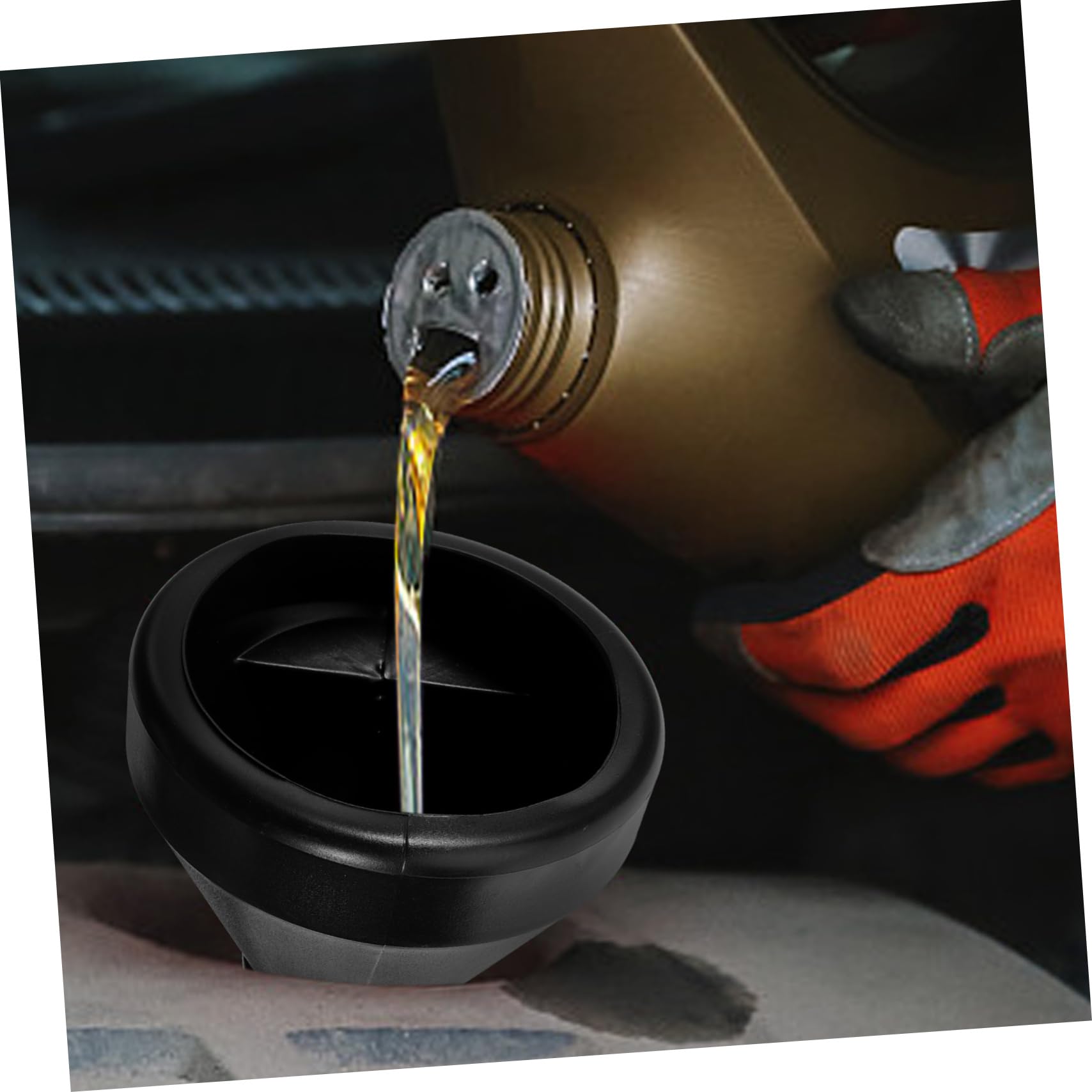 SOLUSTRE 3piezas Embudo De Llenado De y Filtro Embudo Flexible Para Automóviles y Motocicletas Herramienta De Llenado De Alta Capacidad