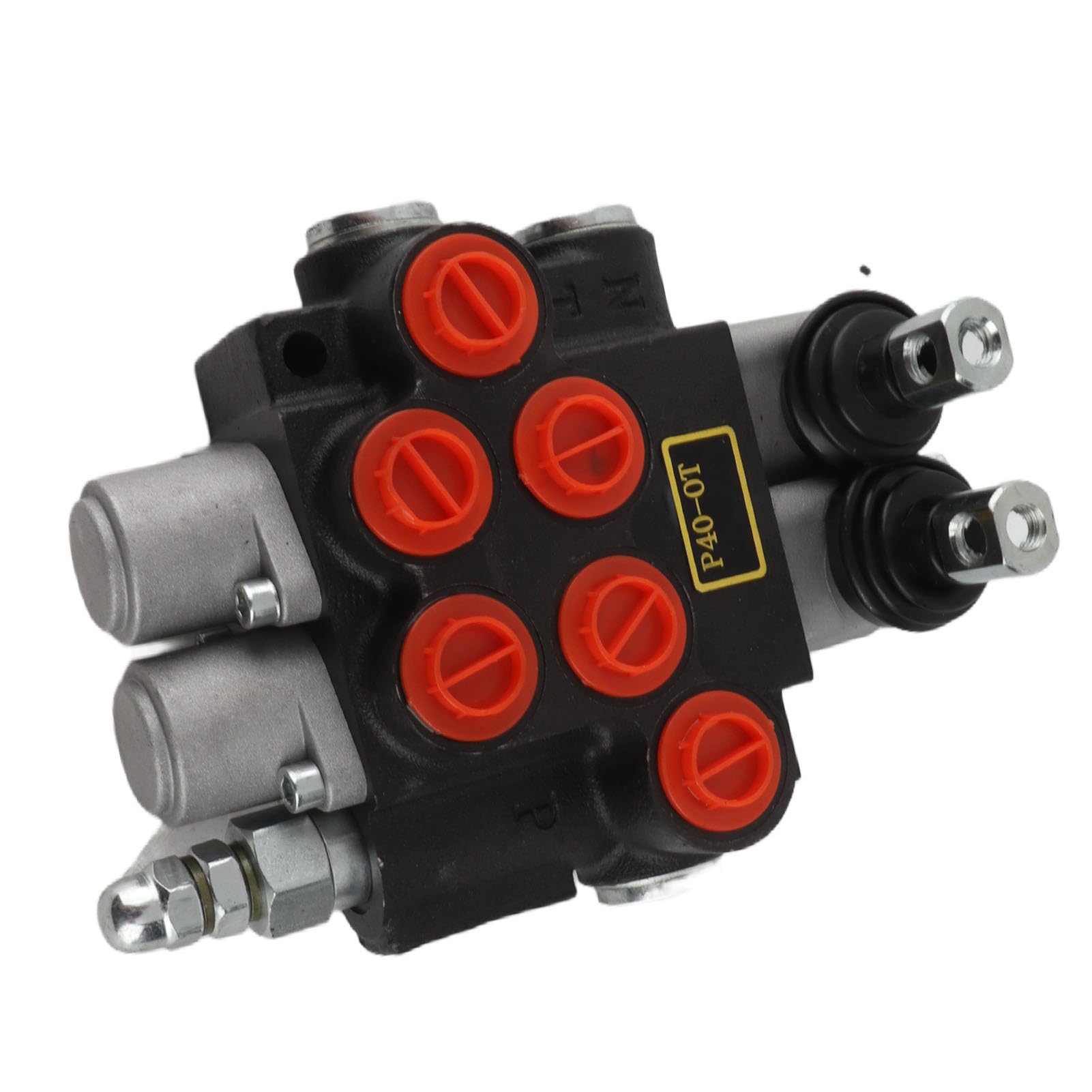 Keenso Zawór Hydrauliczny 2-sekcyjny z Powrotem Sprężynowym