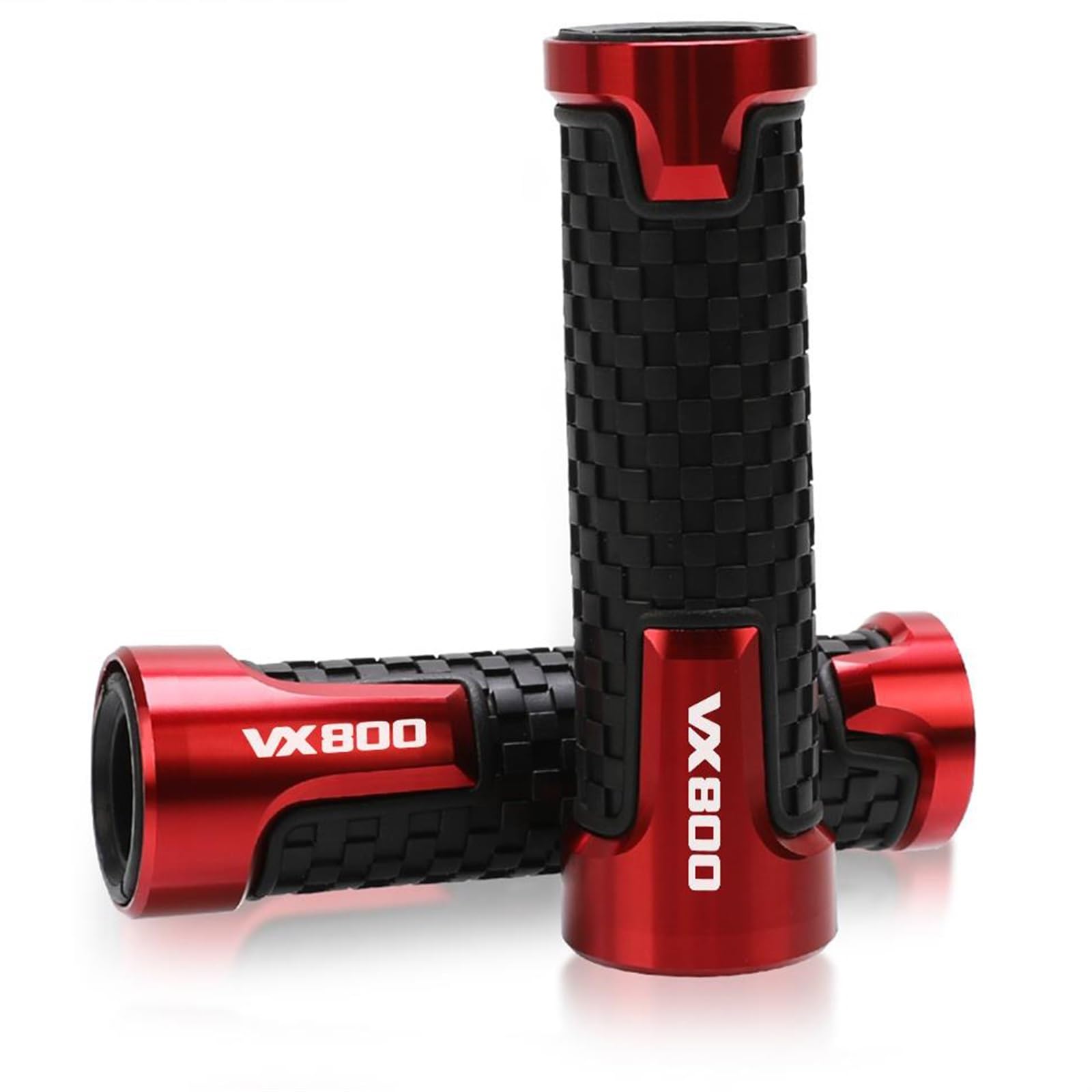 Poignées moto 22mm antidérapantes Suzuki pour balades et voyages