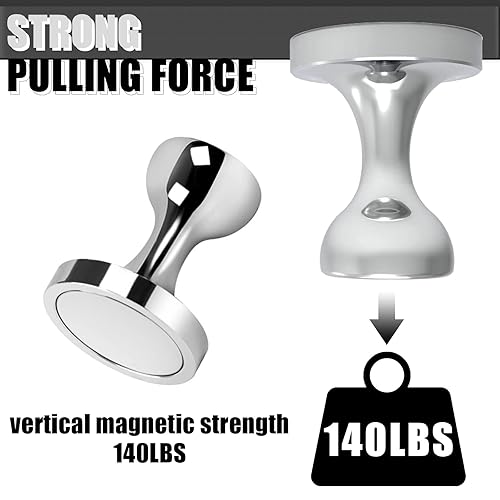 Miniatura 9 de MHDMAG Ganchos magnéticos para abrigo, ganchos magnéticos resistentes, ganchos magnéticos con neodimio de tierras raras para el hogar, oficina,