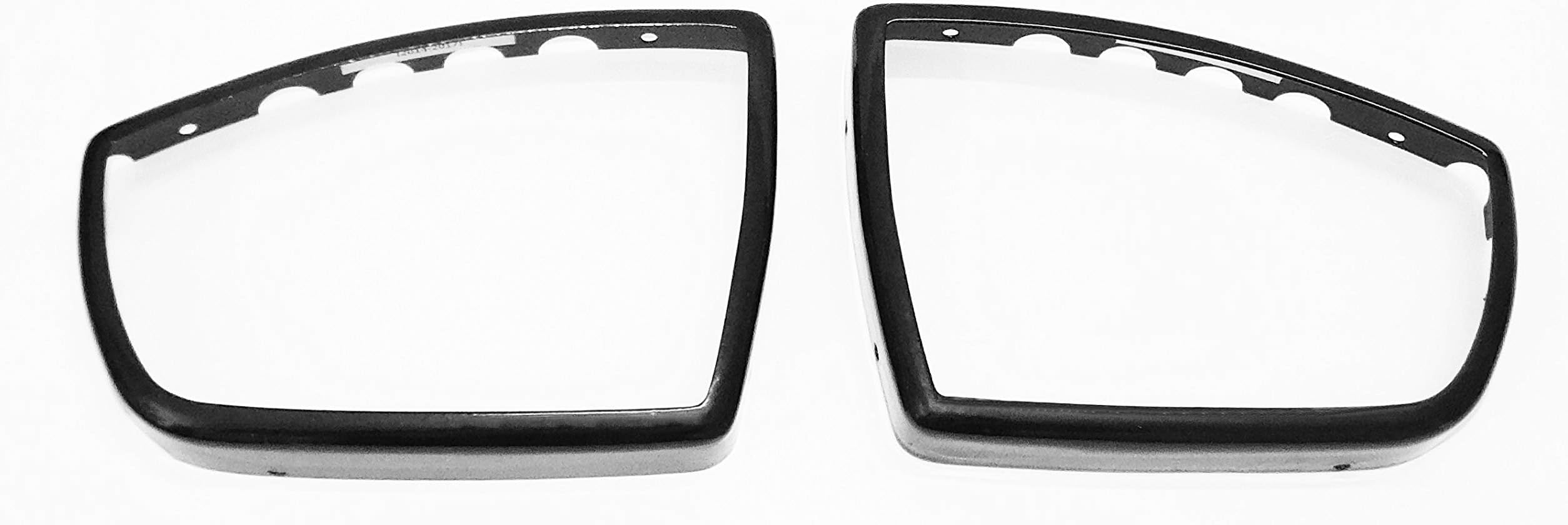 DOOR SIDE MIRROR GLASS PROTECTOR ANTI THEFT DEVICE LOCK WING MIRROR GUARD COVER METAL, POWDER COATED. FITS FORD ECOSPORT 2014-2018