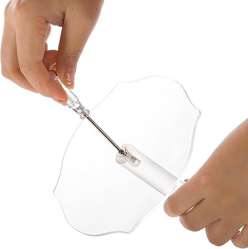 Miniatura 5 de yarlung Paquete de 2 soportes para cono de helado, soporte de exhibición de cono de gofre acrílico de 16 agujeros, estante transparente para sushi