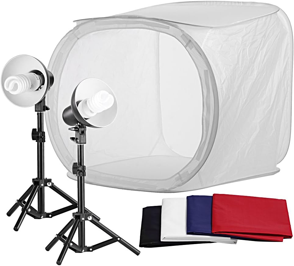 Neewer Table Top Round Photography Studio Tent Lighting Kit