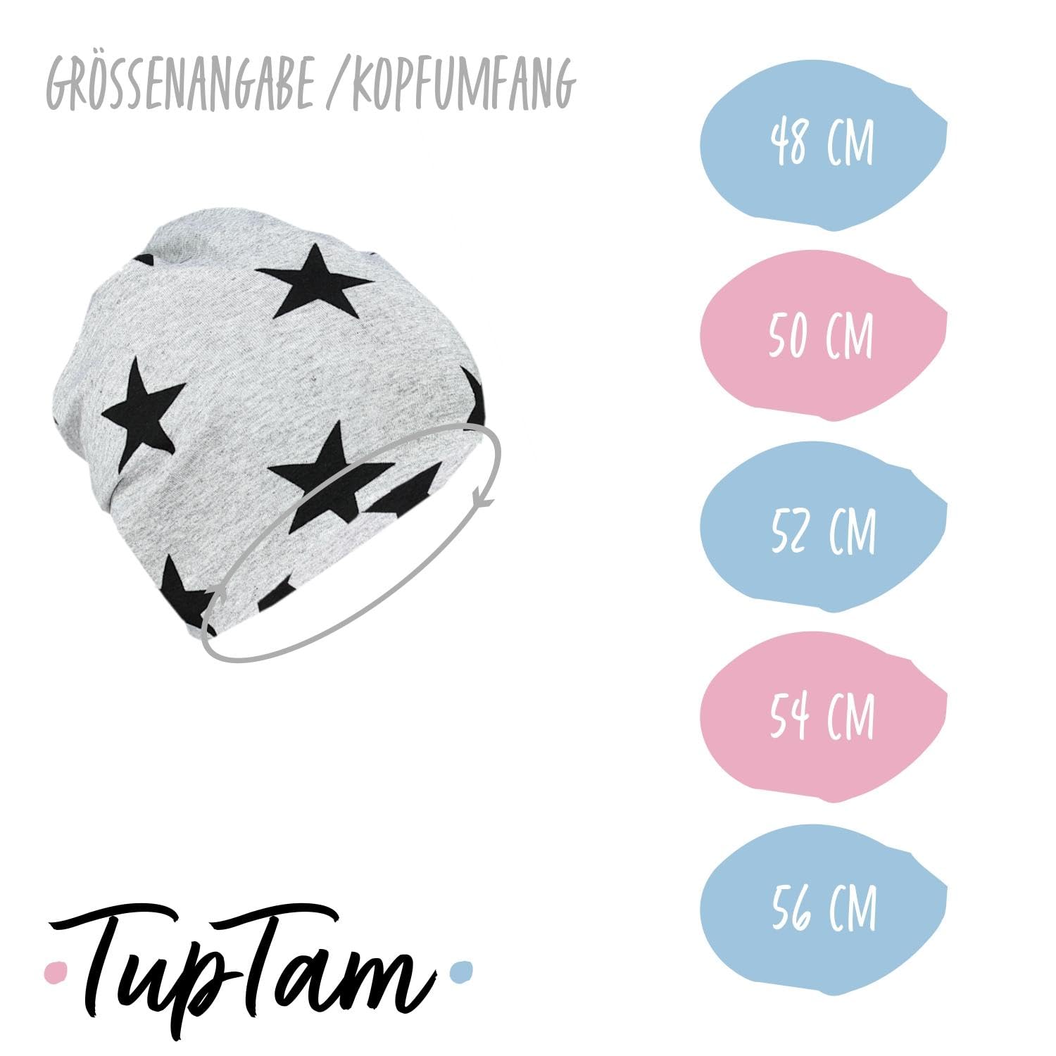 TupTam Chłopięca czapka beanie, komin dla dzieci, zestaw 2 szt., na jesień i zimę, czapka przejściowa z pętelką
