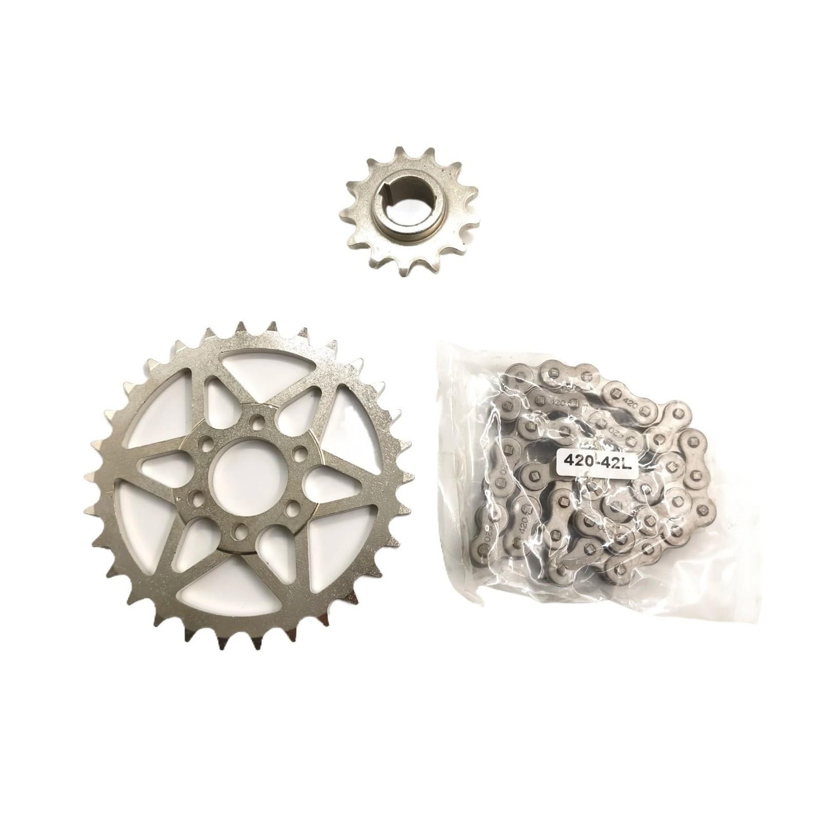 Juego de cadena y piñón motocicleta para Surron Light Bee Electric Dirt