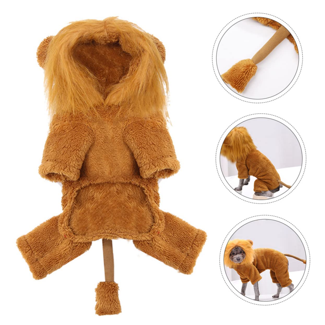 BESPORTBLE 3piezas Disfraz De para Mascotas De Ropa De Halloween para Perros y Gatos Traje Divertido para Actividades