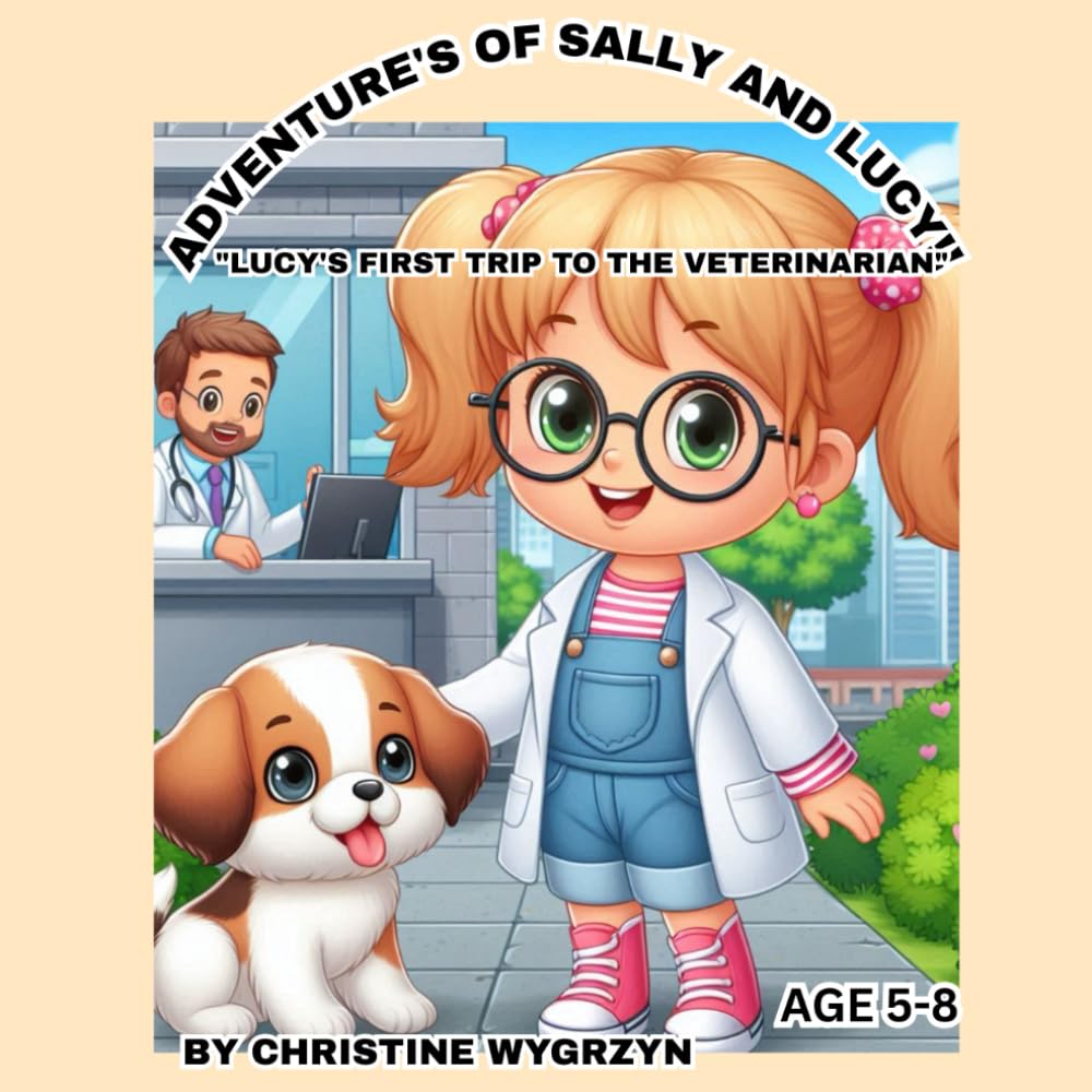 THE ADVENTURES OF SALLY AND LUCY: "LUCY'S FIRST TRIP TO THE VETERAINAIN"
