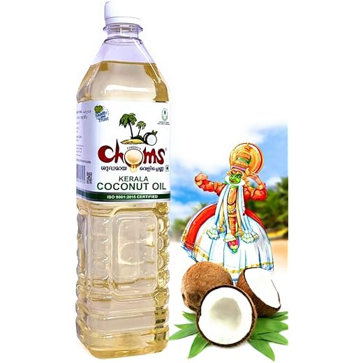 CHOMS COCONUT OIL, 1LITRE BOTTLE
