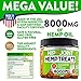 FurroLandia Hemp Hip & Joint Supplement for Dogs - 170 Soft Chews - Made in USA - Glucosamine for Dogs - Chondroitin - MSM - Turmeric - Hemp Seed Oil - Natural Pain Relief & Mobility - Bacon Flavor