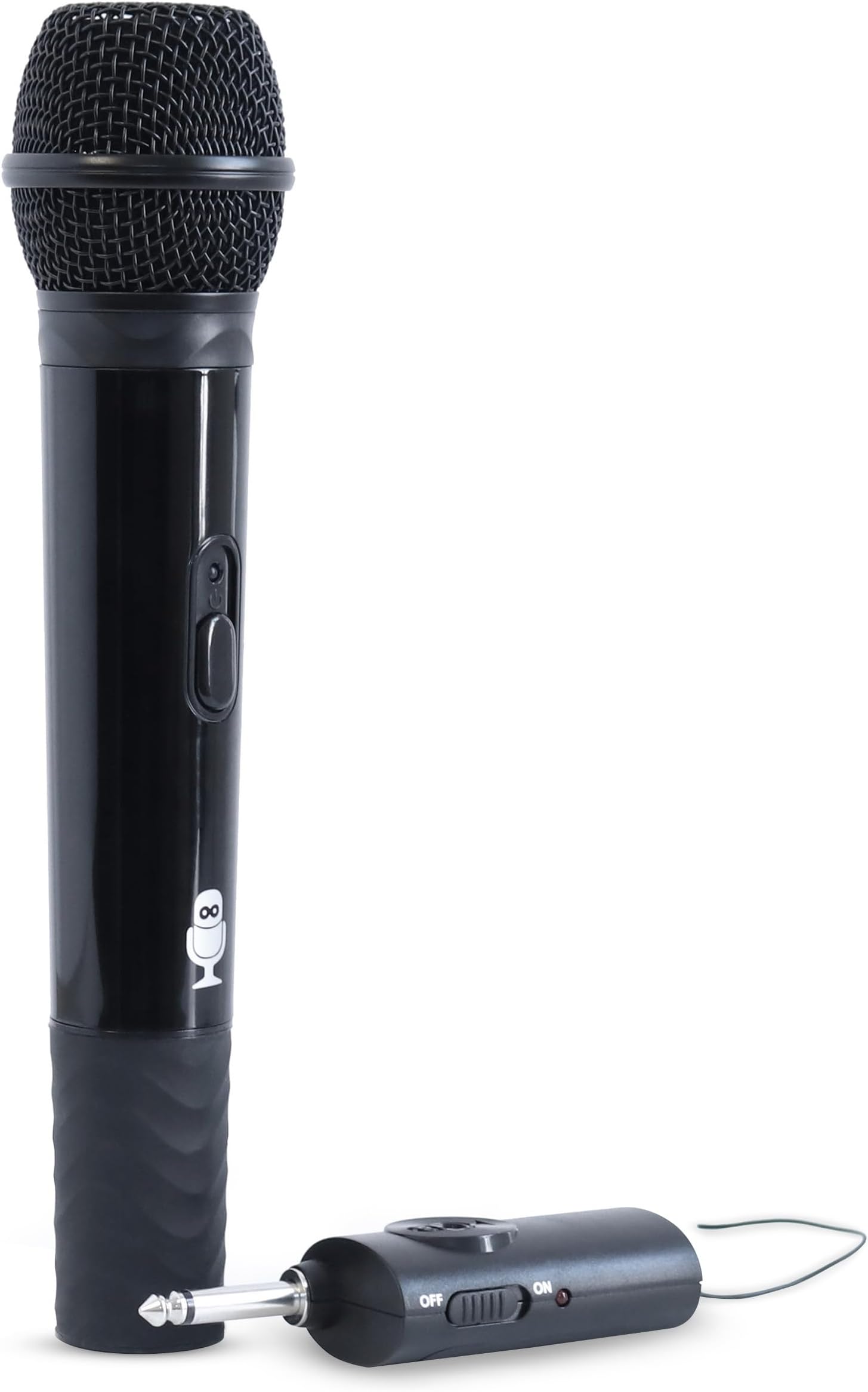 Singing Machine SMM-107 Karaoke Wireless Microphone, Black