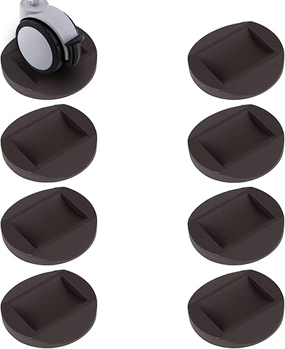 Miniatura 9 de Tapones de cama para muebles, paquete de 4 tapones de rueda para muebles, tazas de silicona sólida de alta calidad que se adaptan a todos los pisos
