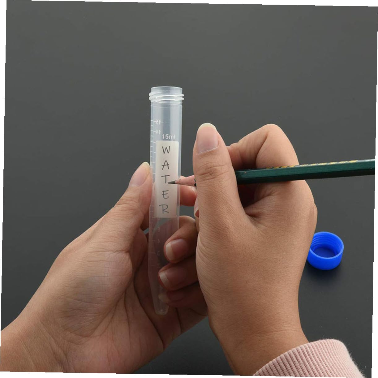 iplusmile 81 Piezas Tubos De Centrífuga Con Tapas Tubos De Ensayo De Para Experimentos Científicos Laboratorio Equipo De Química Con Gradilla De Ensayo