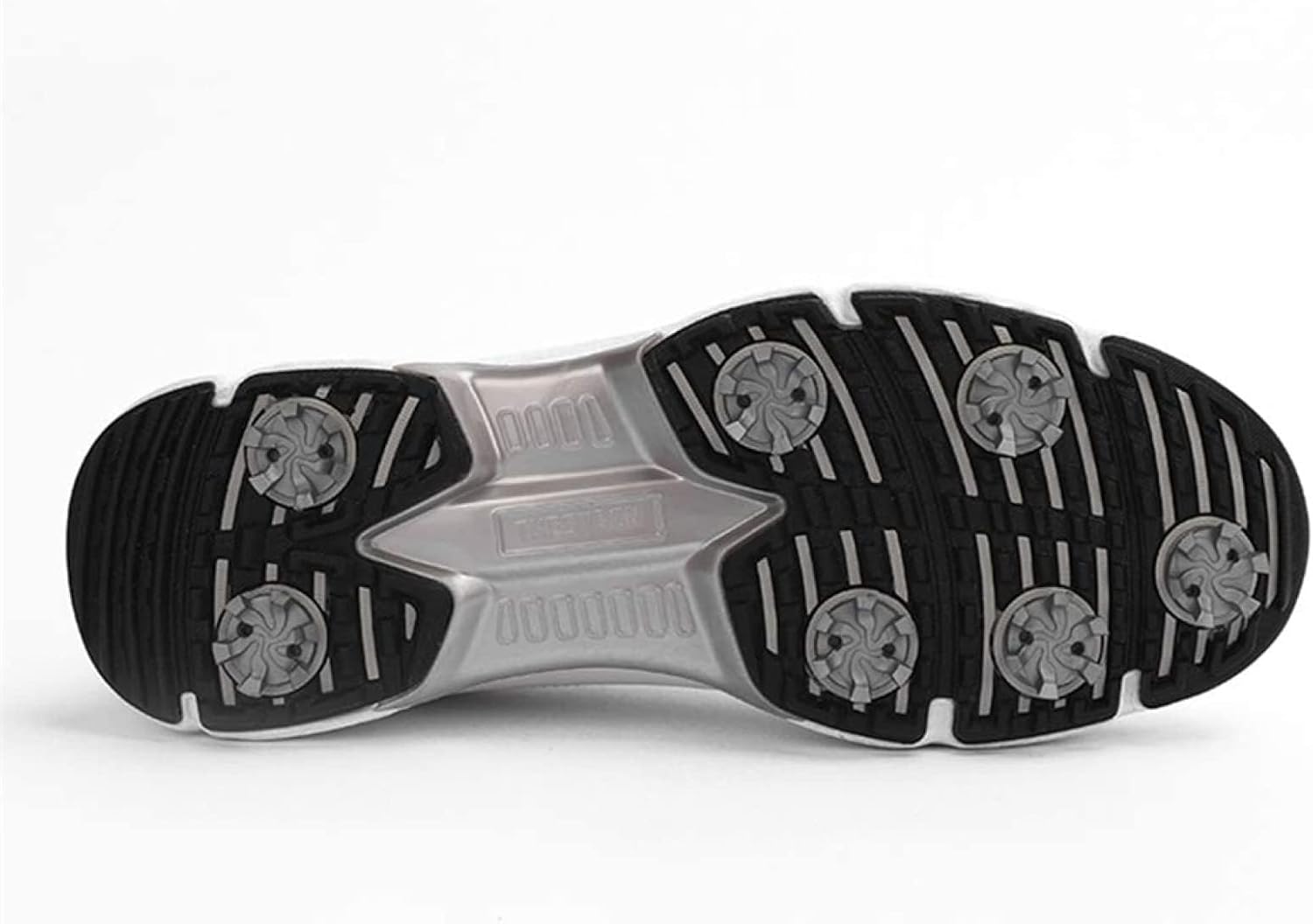 Men's Golf Shoes Professional Waterproof Spike Plus Size Golf Shoes Men's Lightweight Outdoor Non-Slip Walking Shoes