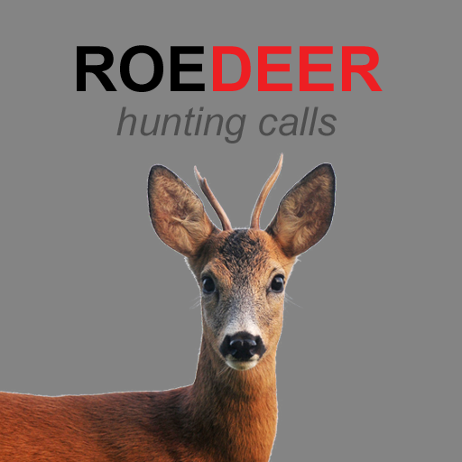 Roe deer calls, roe deer sounds, deer hunting calls. App on the