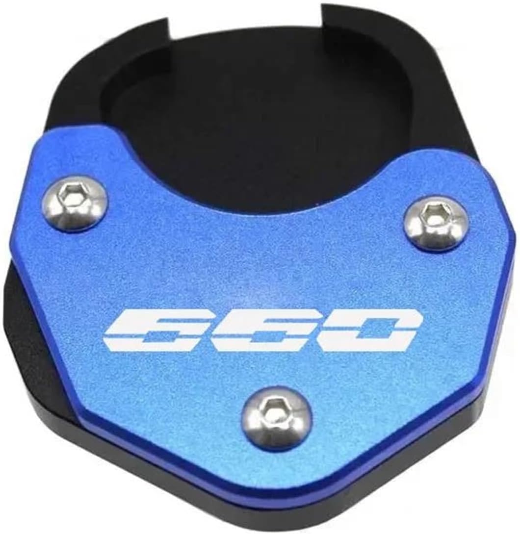 Kickstand Decoration Pad For Triumph Tiger Sport 660 2022-2023 Motorcycle Side Stand Plate Extension(Black)