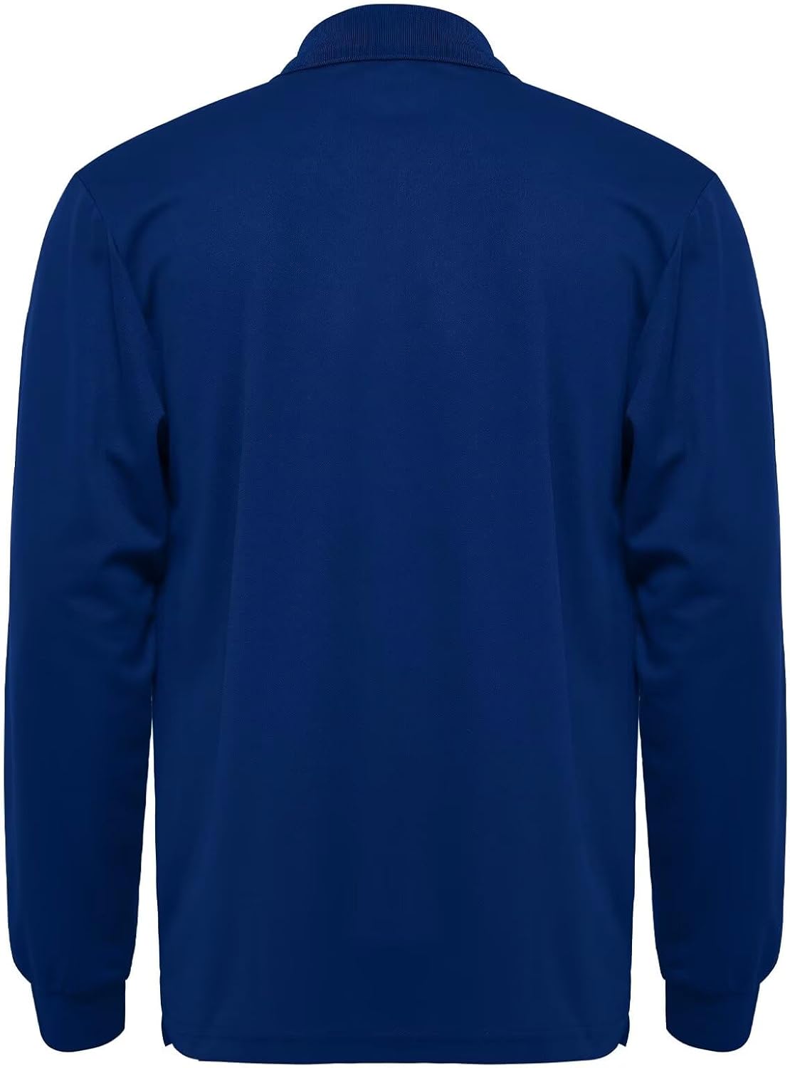 LeeHanTon Men's Long Sleeve Polo Gym Pack Tactical Golf Polo Daily Casual Stylish Collared Shirts UPF 50+