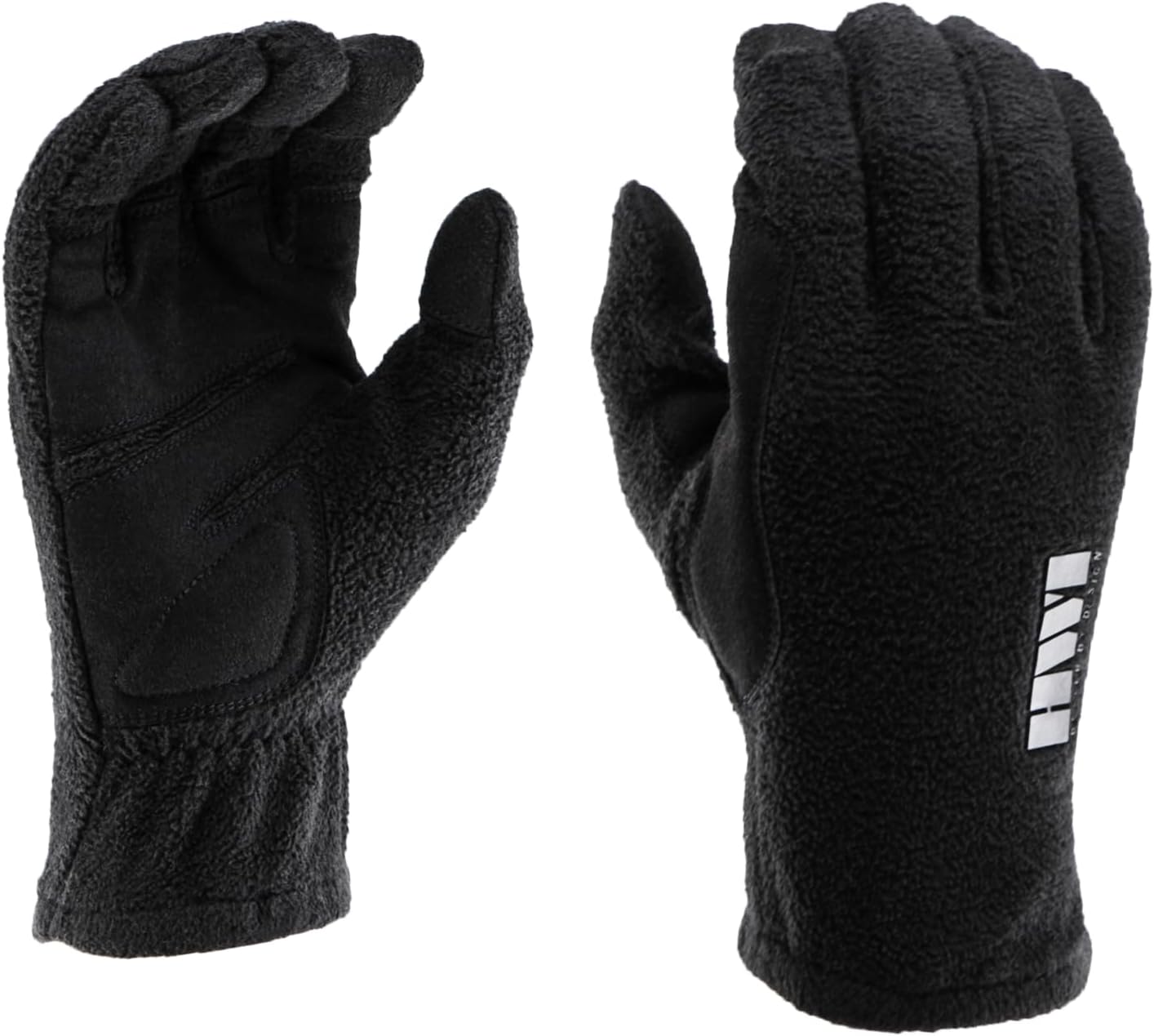 FG Quick Fit Touchscreen Fleece Glove Contour Fit, Abrasion-Resistant Palms for Multi-Sport, Cycling, Driving