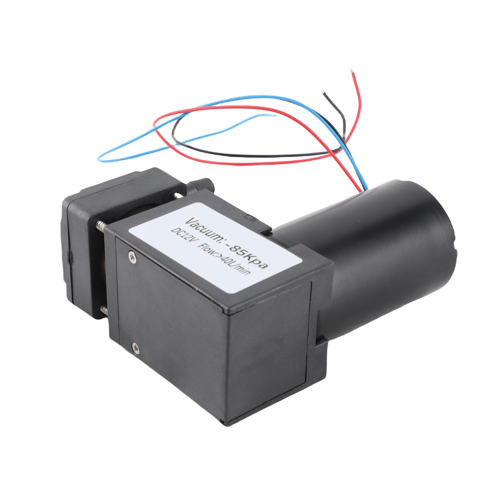 TOPINCN Mini-Vakuumpumpe, Leise, Geräuscharm, Bürstenlose Industriepumpe für Pipeline-Pumpengetriebe, 12 V, für Industrieteile