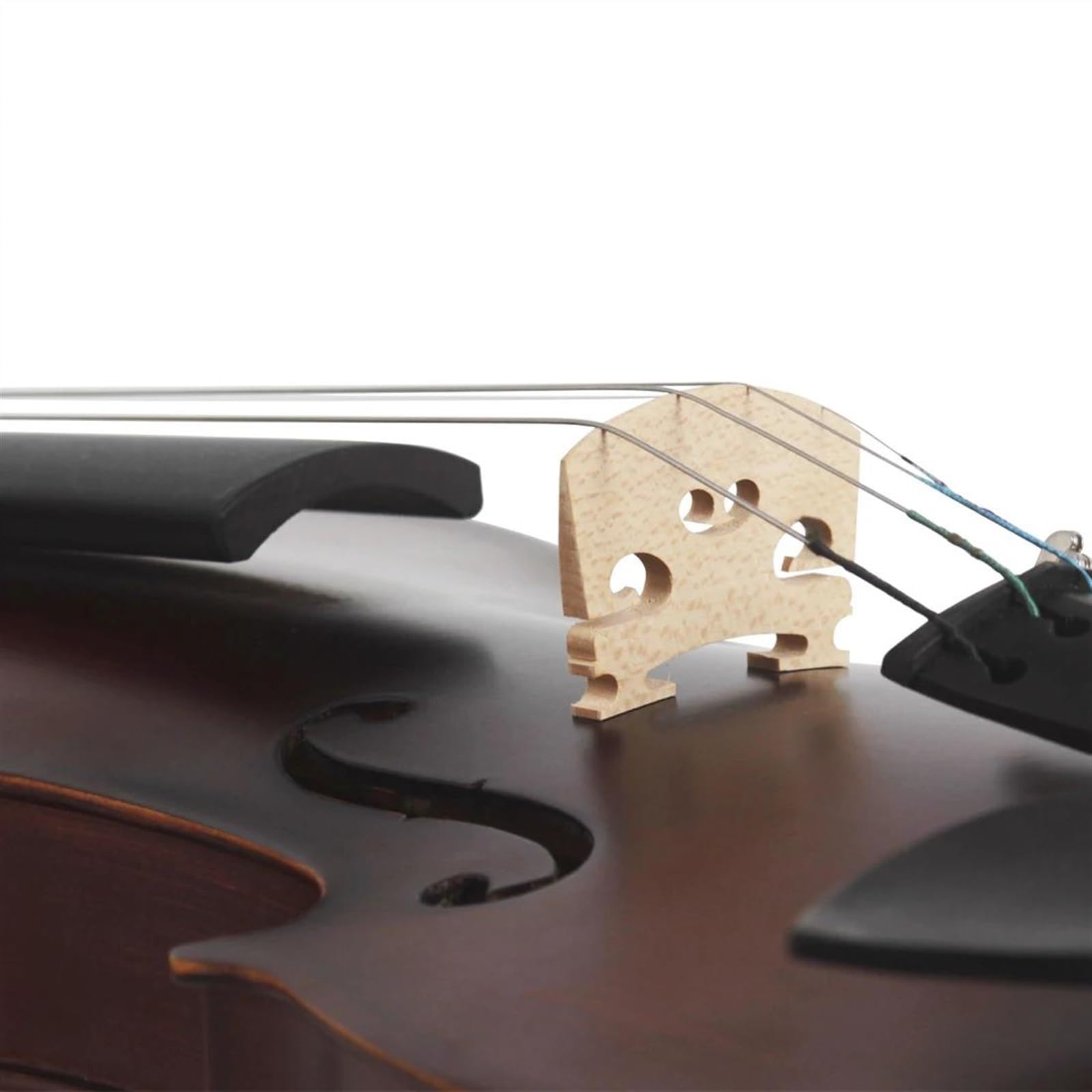 Violine 4/4 Violine Massivholzplatte Professionelles Streichinstrument(Violin)