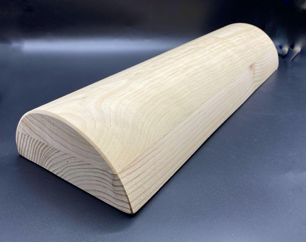 Tronco Propioceptivo Eutonía 5P TALLA L PIES DE MAS DE UN 40 Suelo Pélvico Madera de Pino Español Medidas 50X17X 8,5 Yoga Pilates Fitness Hipopresivos Fabricados artesanalmente