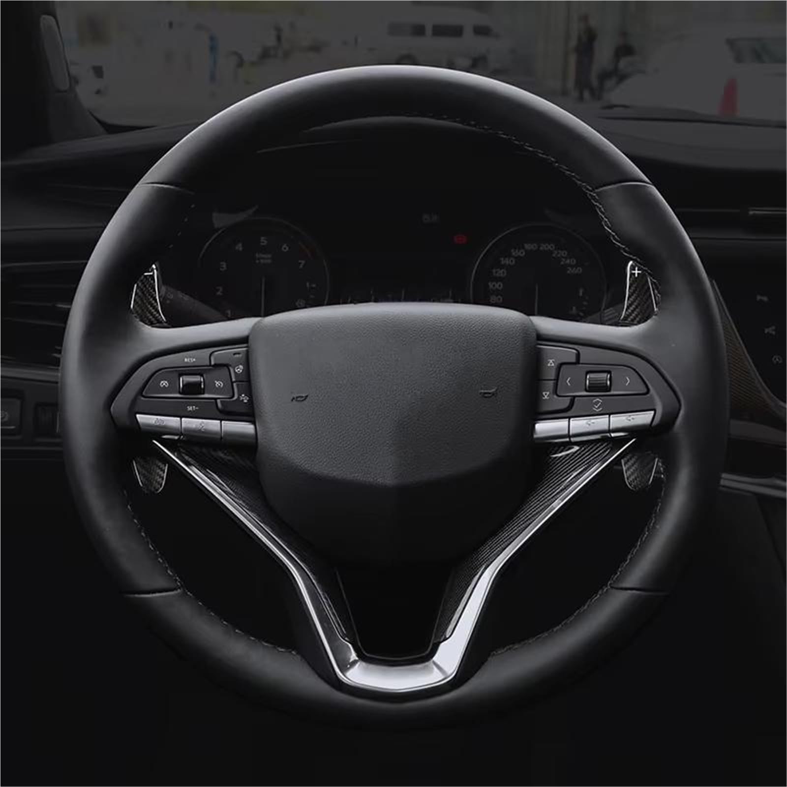 Volante Paddle Compatibile Con Chevy Per Camaro 2012 2013 2014 2015 Parti Di Auto Volante In Fibra Di Carbonio Del Cambio Paddle Extender