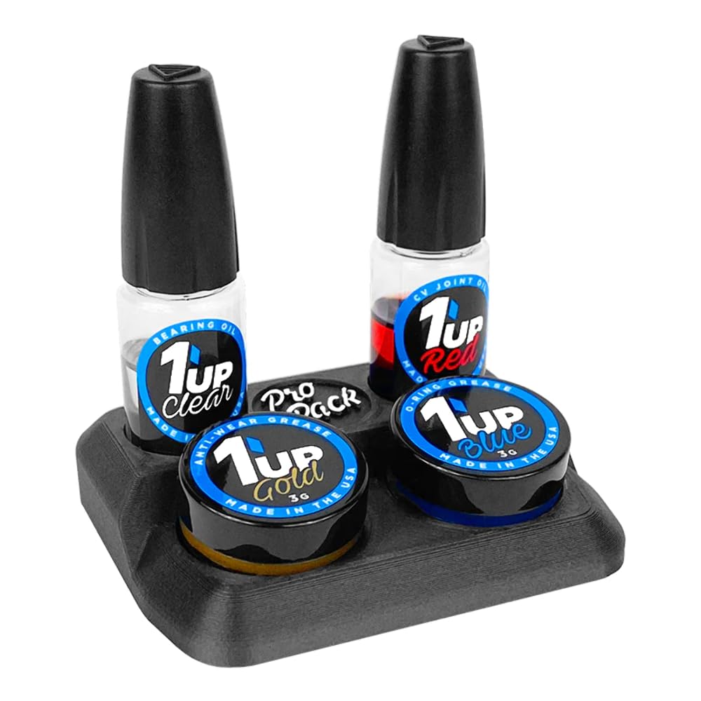 1UP Racing 120502 Pro Pack w/ Pit Stand (Assorted Lubes)