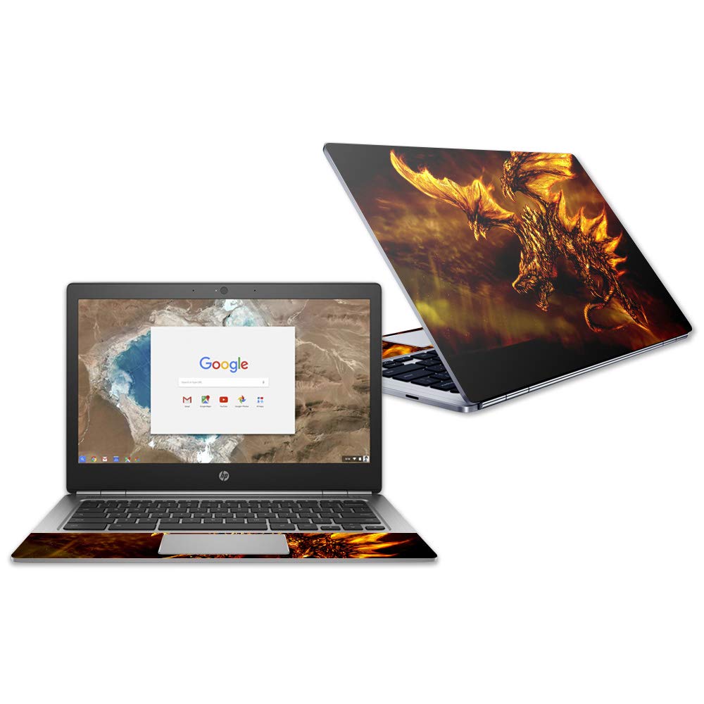 MightySkins Vinyl Decal Skin For HP Chromebook 13 G1 (2018) - Love Computers Design
