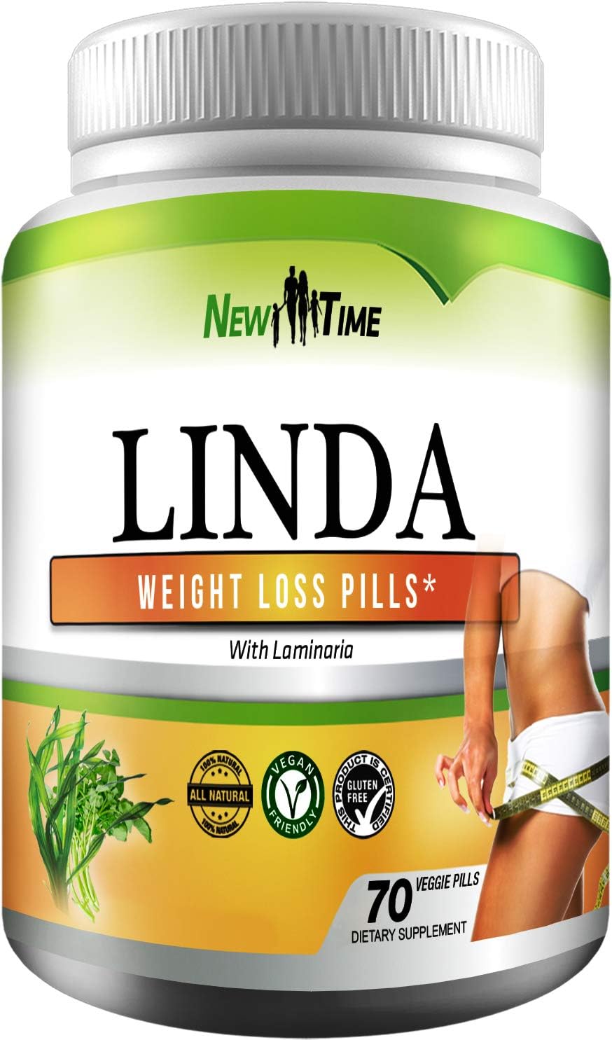 Linda - Best Weight Loss Pills - Linda for Women & Men - Herbal Diet Supplements - Natural Appetite Suppressant That Works Fast - Best Diet Pills +10 pcs