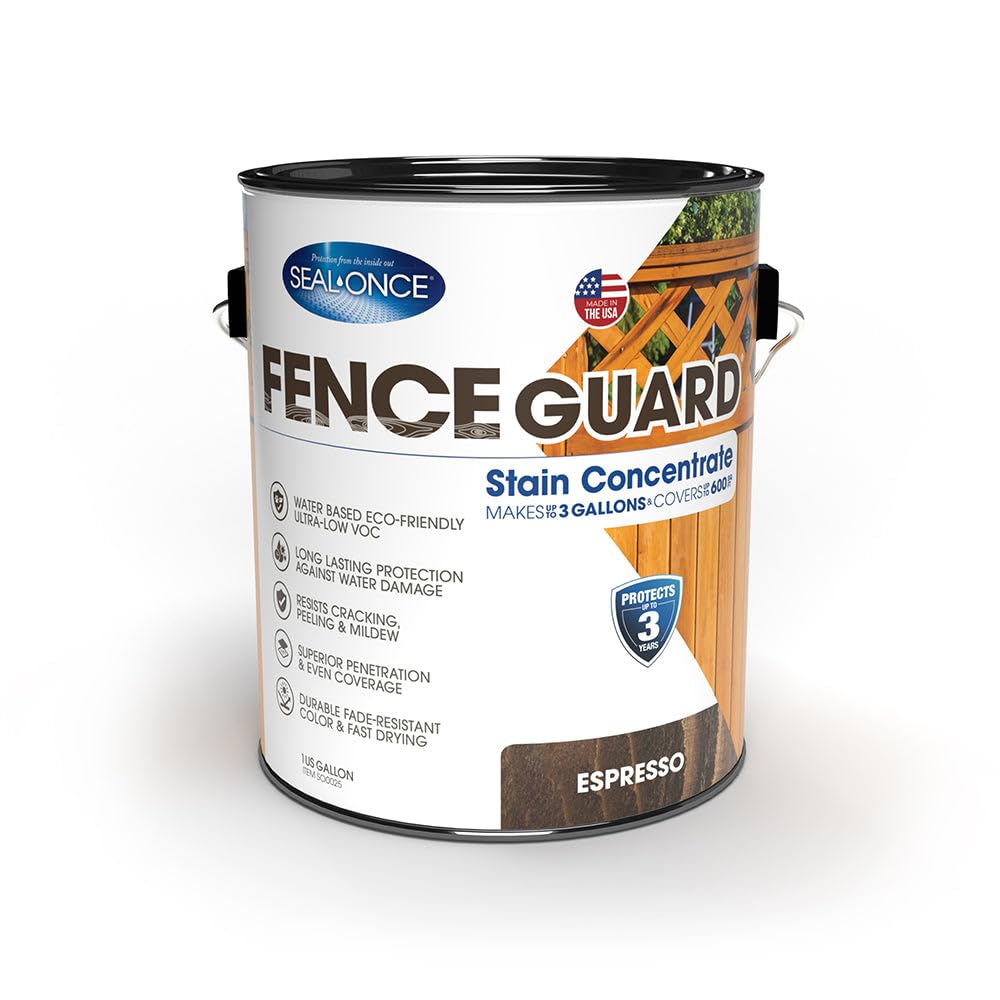 Seal-Once Fence Guard Espresso