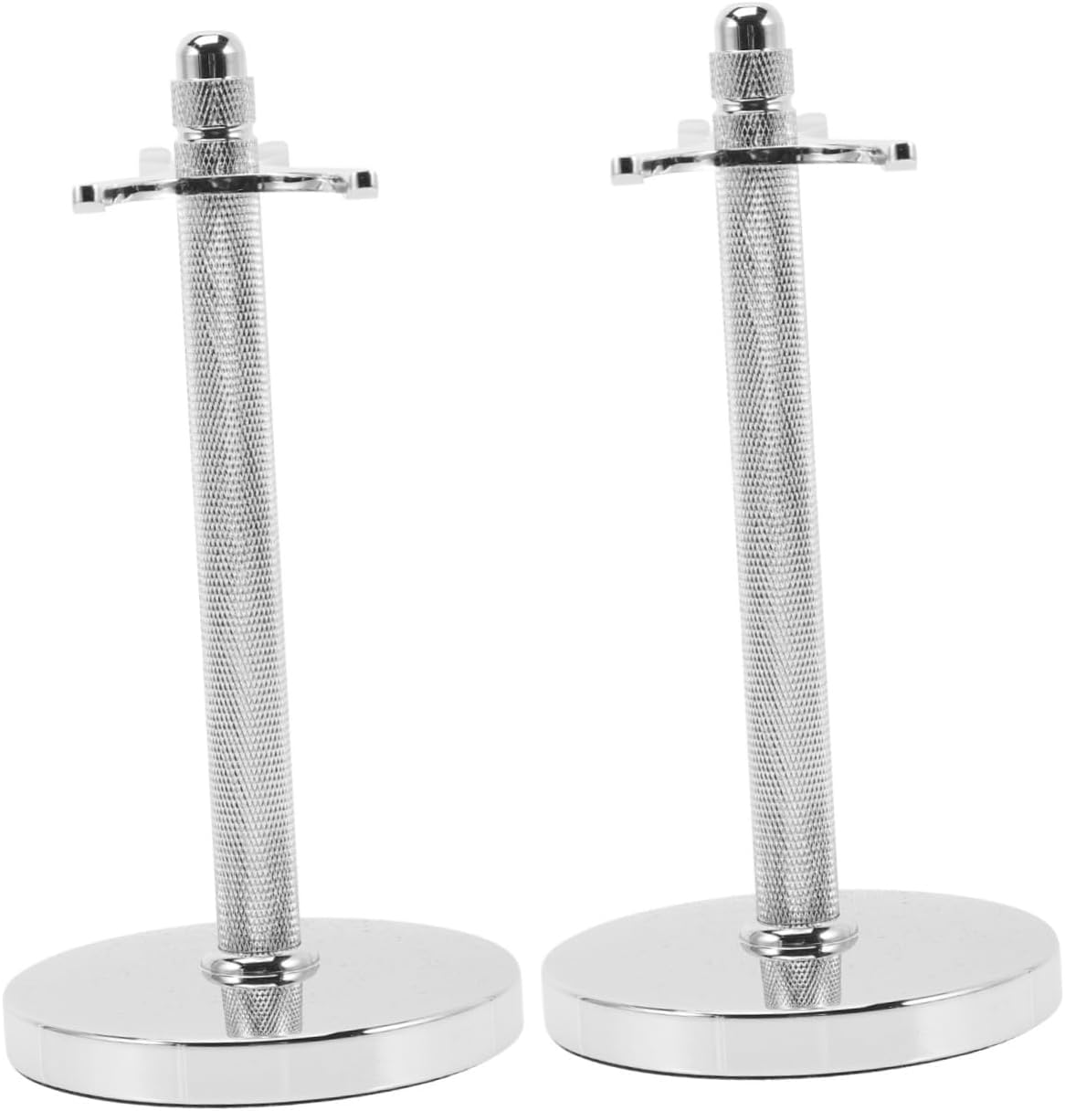 Angoily 2pcs Razor Holder Barber Razor Stand Brush and Organizer Mens Shaving Holder Base Travel