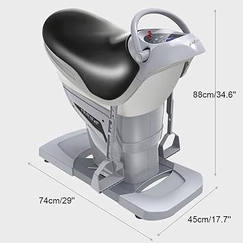 Indoor Horse Riding Machine, Electric 3D Simulation Horse Riding Fitness Machine with LCD Display, 20 Speeds, Aerobic Fitness Equipment for Waist, Legs, HIPS