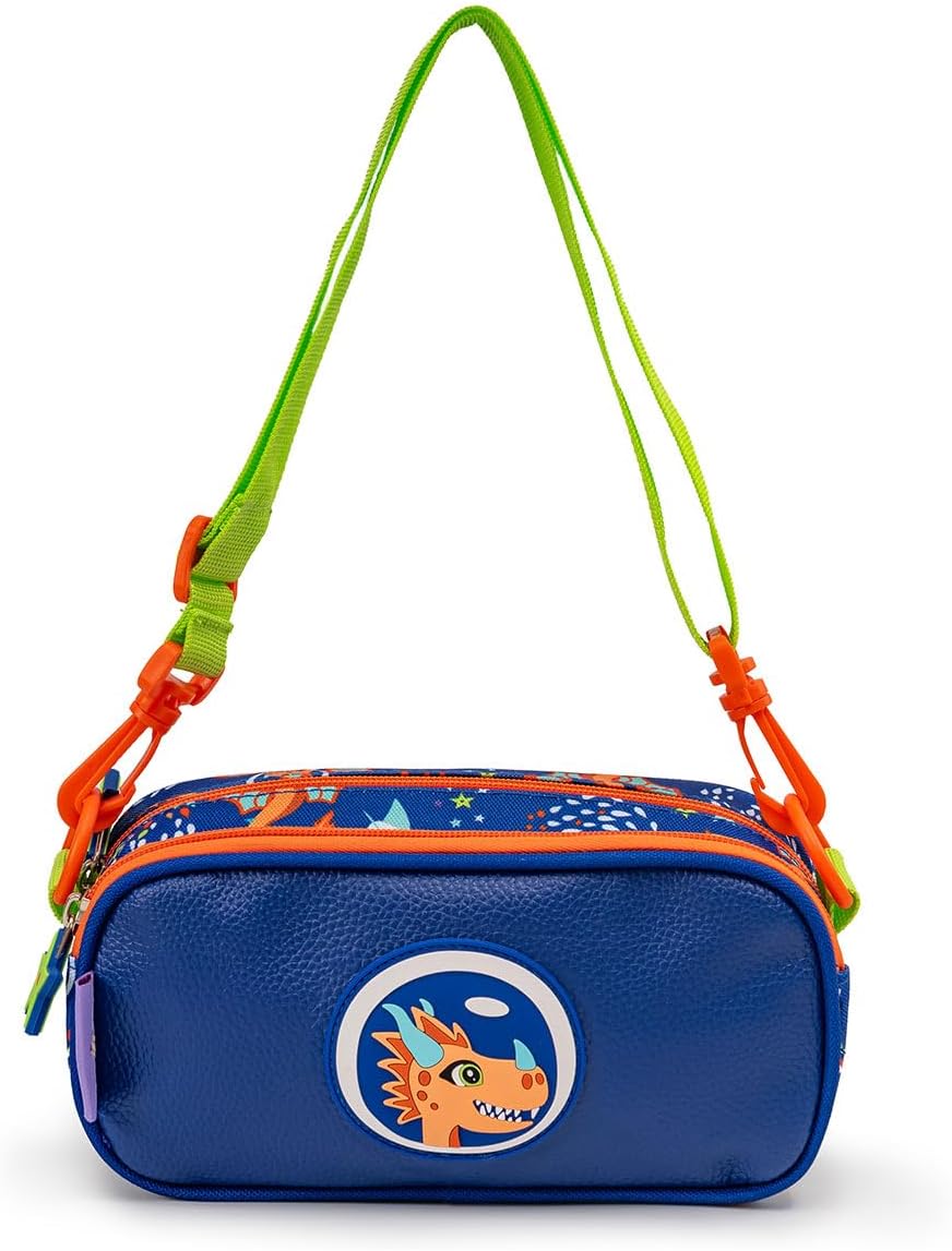 Milk&moo Kids Fanny Pack,Girls Boys Purse Bag Cute Cartoon Waist Bag Travel Belt (Ponix)