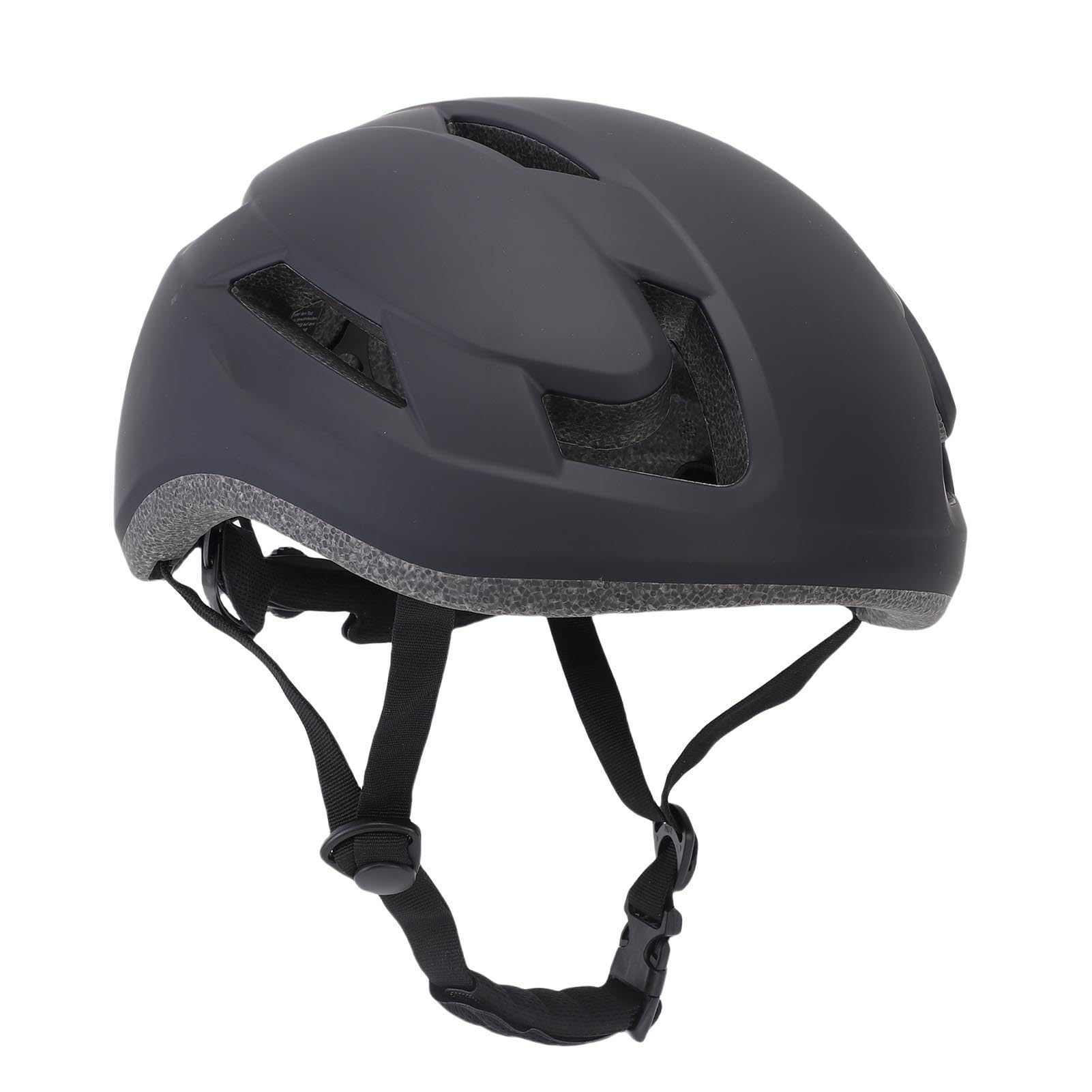 SIXRUN Fahrradhelm mit LED-Blinklichtern & integrierter wiederaufladbarer Batterie – Sicherheits-Helm für Radfahren und Skifahren, Verstellbarer Fit, kompatibel mit Helmhalterungen