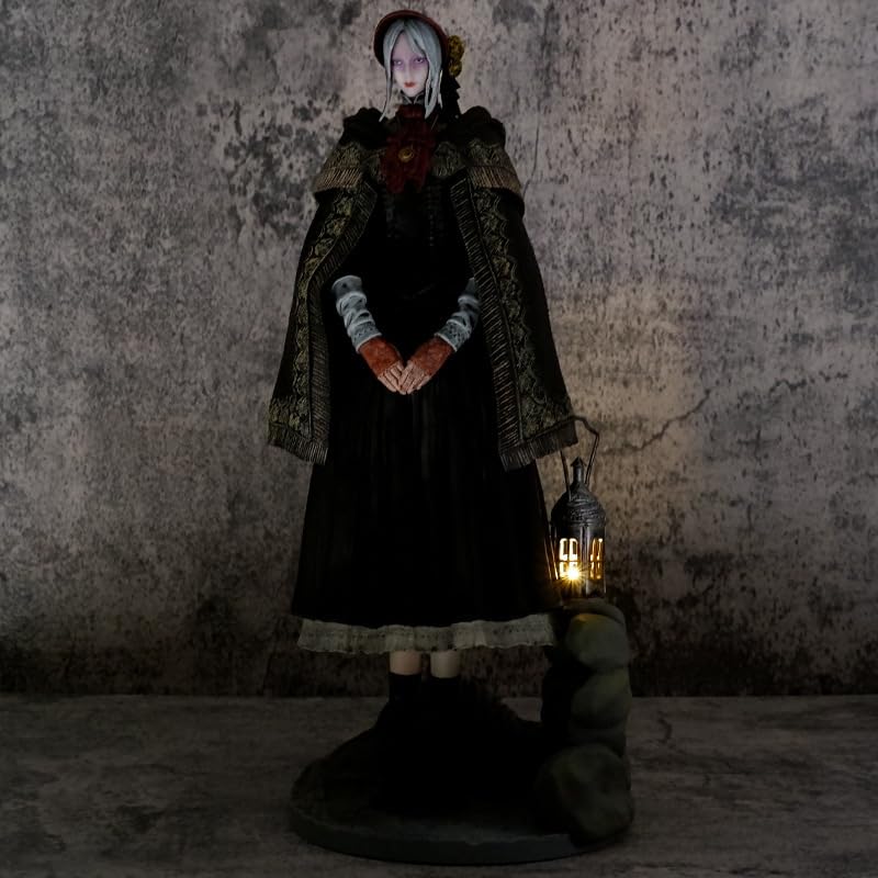REOZIGN Puppenfigur Bloodborne, Actionfigur Bloodborne, glänzend, stehend, 36 cm, Modell aus PVC, Anime-Geschenke
