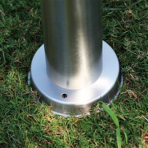 Lampe de jardin extérieure E27 pilier étanche pour éclairage parc public